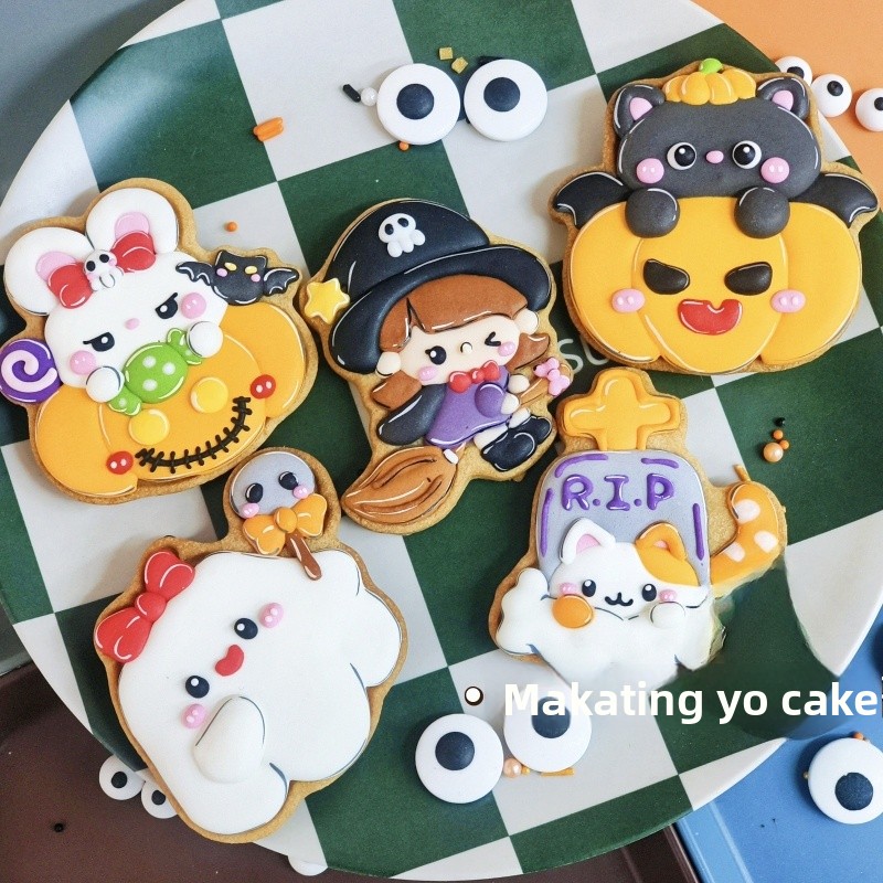Kitchen Witch Baking - Stampi per biscotti a tema Halloween: