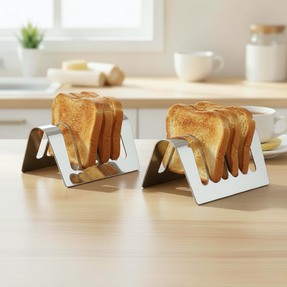 Kitchen Baking Rack - Porta pane in acciaio inossidabile resistente,