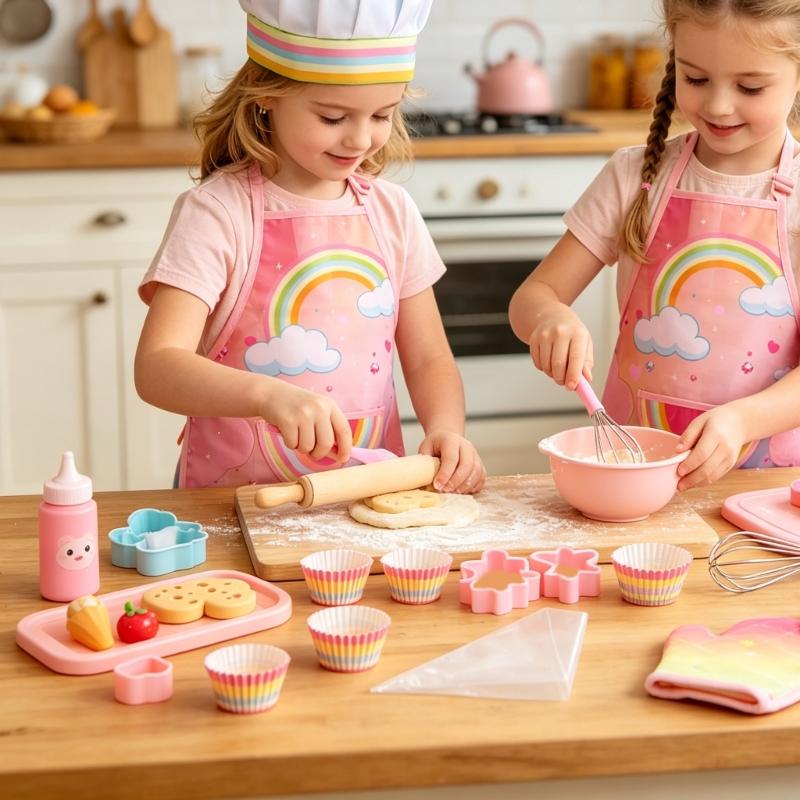 Kitchen Kids Baking Set - Set grembiuli da forno per bambini