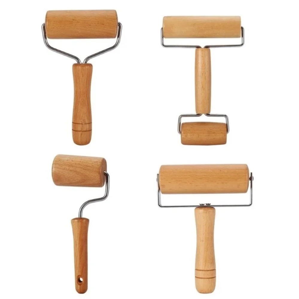 1Pc Mattarello in legno Rullo  - Kitchen Roller Baking recensione e prezzo