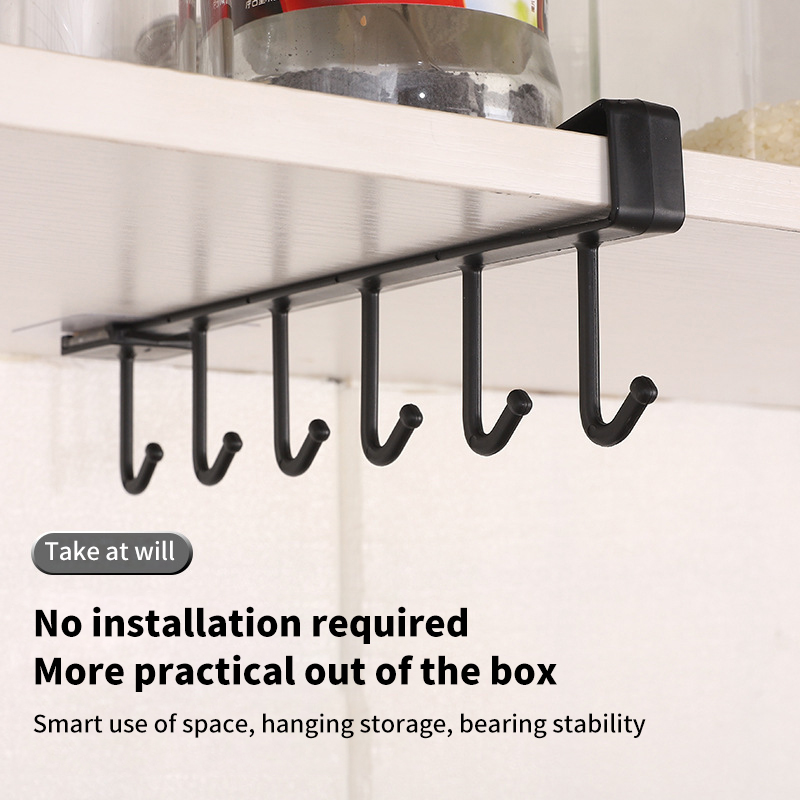 Scaffale portaoggetti a 6 ganc - Kitchen Uncle recensione e prezzo