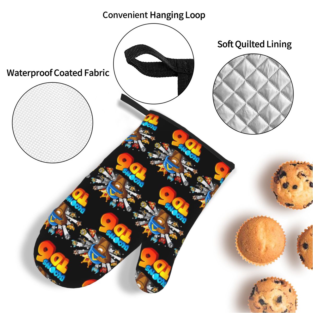 Bloons Td 6 Guanti da Forno e  - Kitchen Kids Baking Set recensione e prezzo